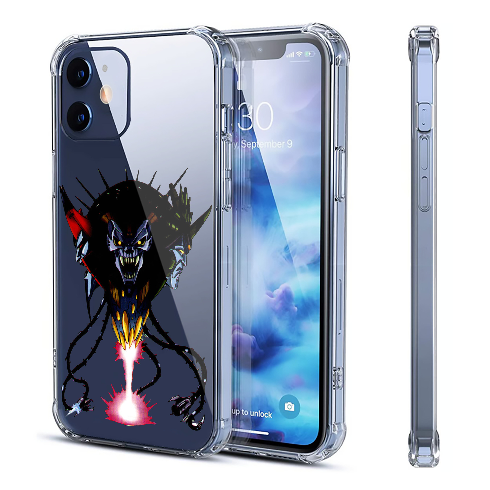 （画像用）  【iPhone 12シリーズ対応】透明スマホケース（クリアソフトケース）